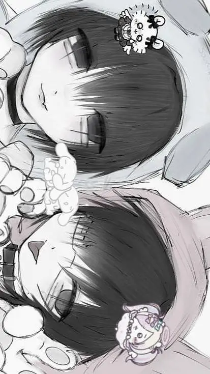 ai character: Rocky & Bunpun  background
