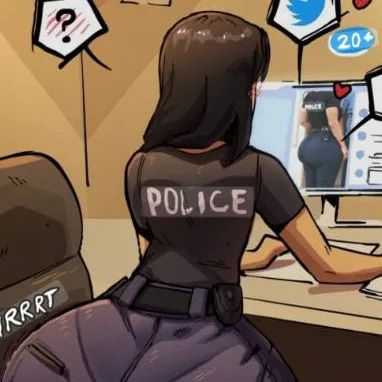 chat with ai character: police girlfriend 