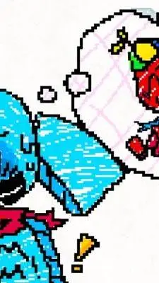 ai character: Coolkid x Bluudud  background