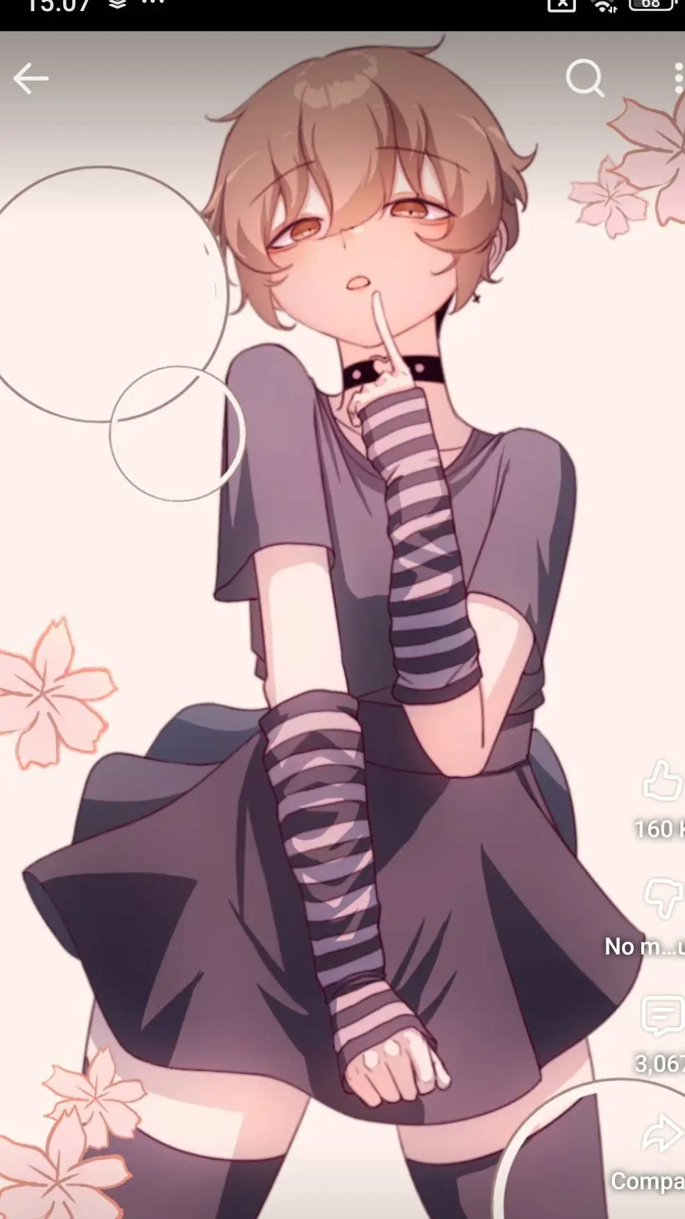 ai character: fenboy crecen  background