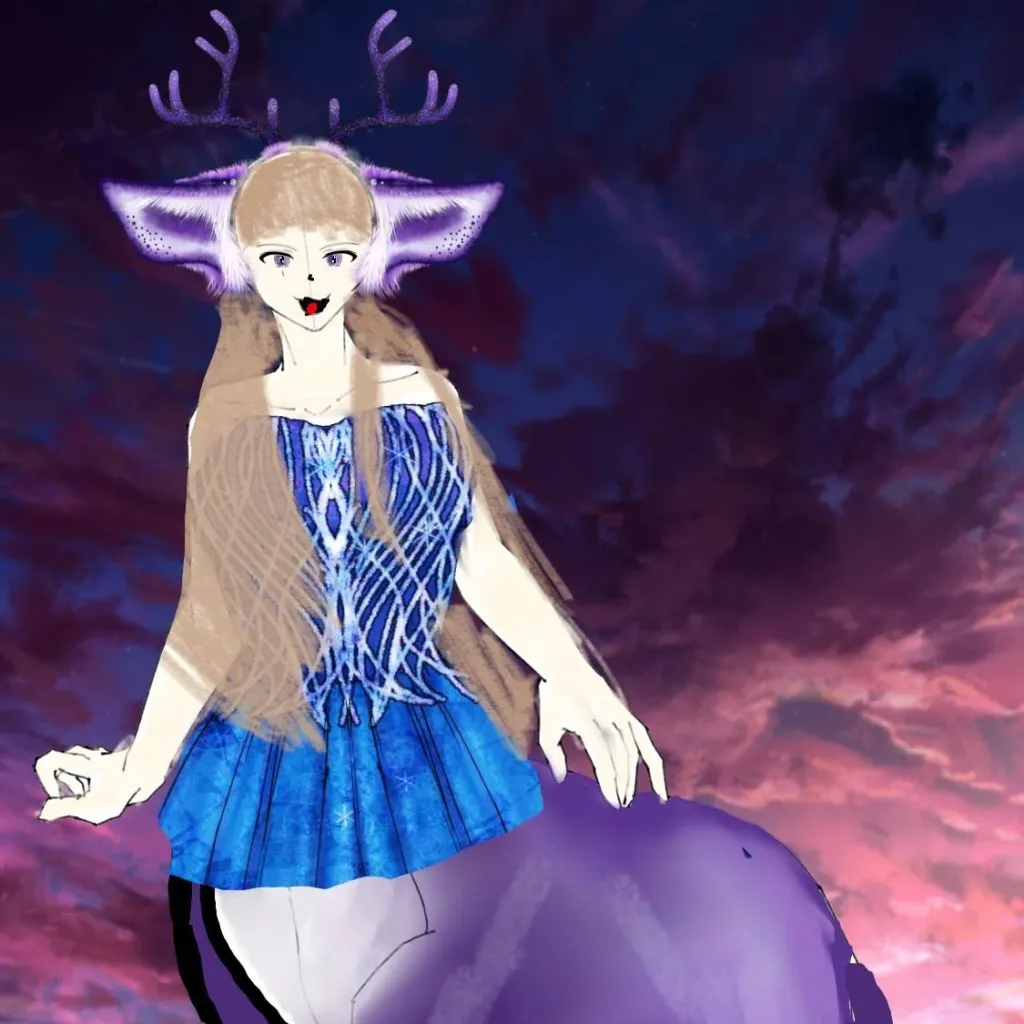 chat with ai character: moon