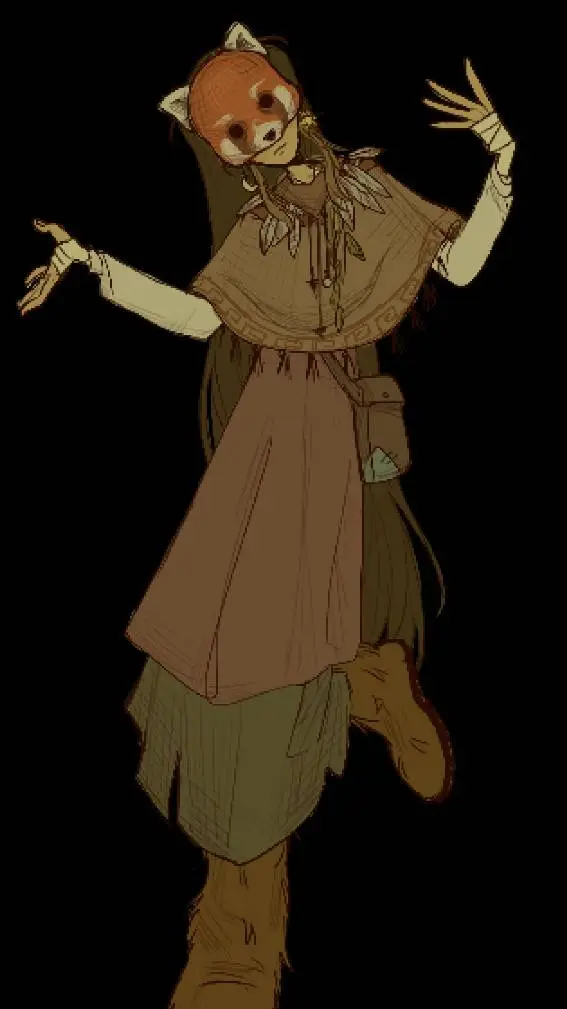 ai character: dw meets Gresham  background