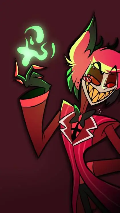 ai character: alastor  background