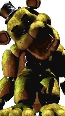 ai character: Golden freddy background