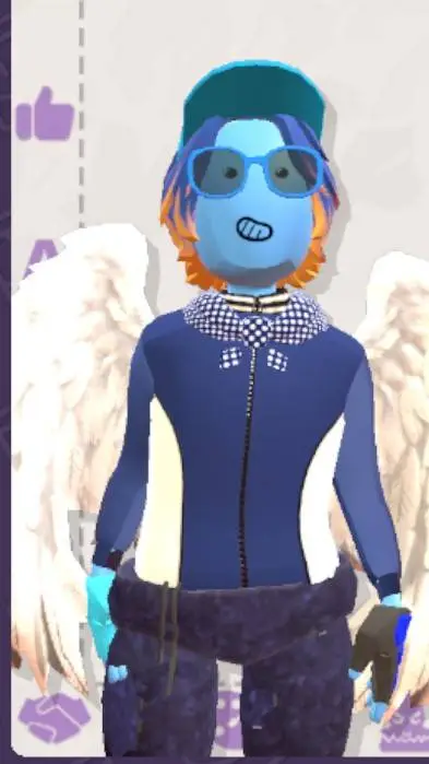 ai character: *+Blue+* Rec room background