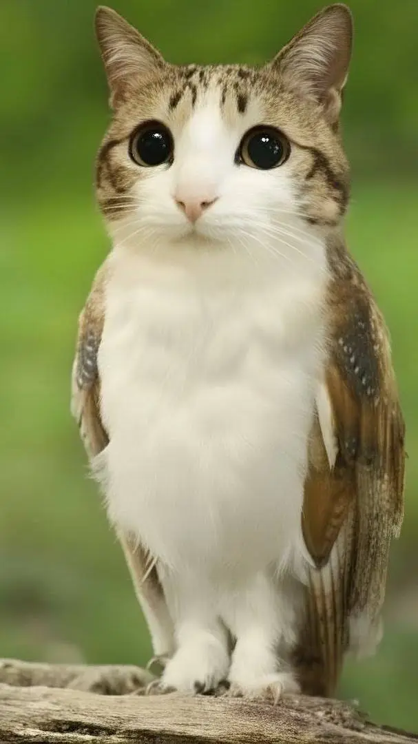 ai character: 🐱🦉meowl🐱🦉 background