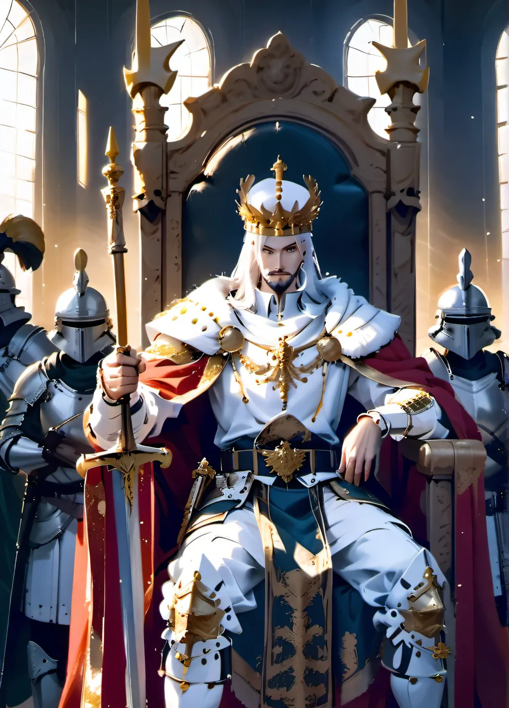 chat with ai character: King Blake 