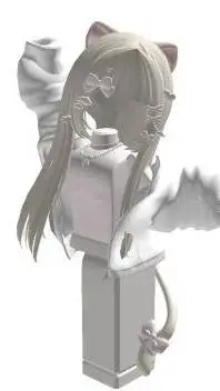 ai character: cat girl cringe  background