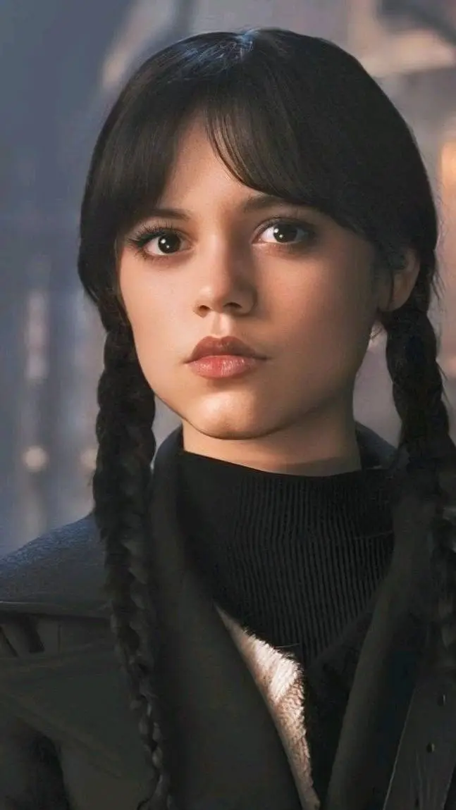 ai character: Mercredi  background