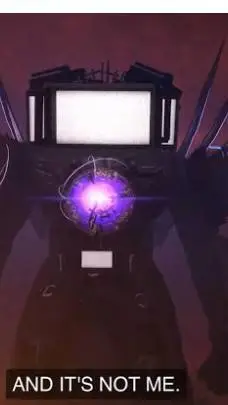 ai character: sus Titan TV man background