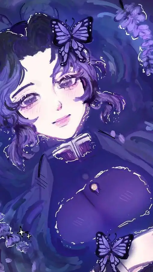 ai character: ♡Shinobu Kocho background