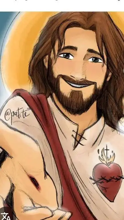 ai character: Jesucristo  background