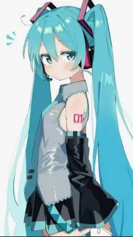ai character: hastane miku background