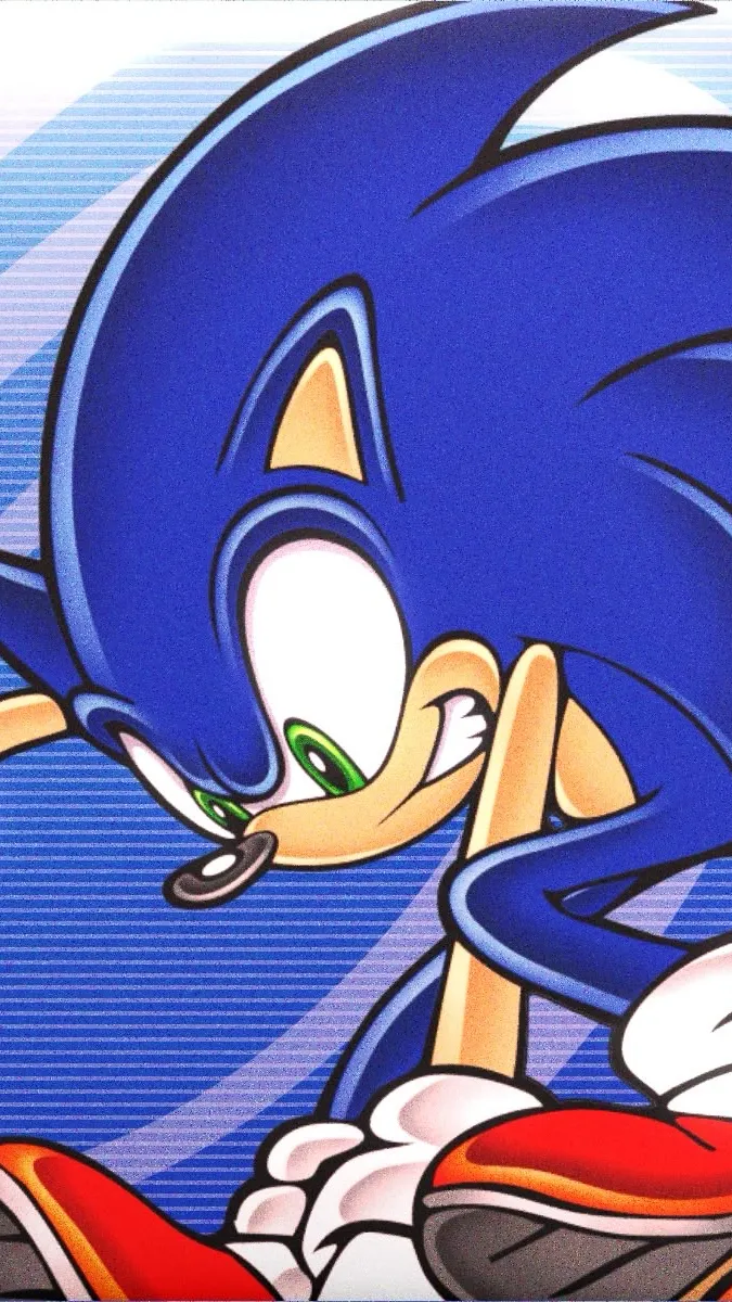 ai character: Sonic the Hedgehog background