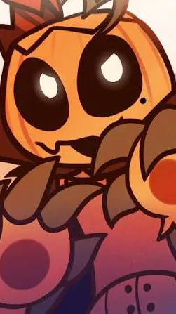 ai character: 🎃Gourdy🎃 background