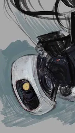 ai character: glados background