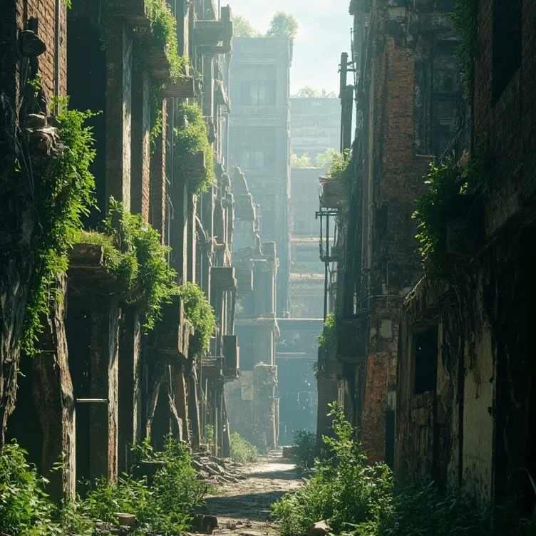 chat with ai character: Abandoned City