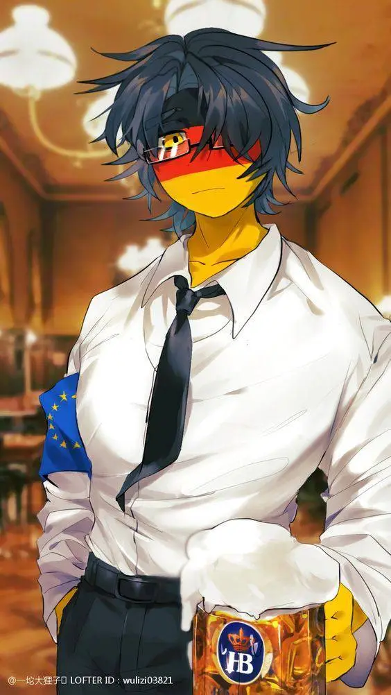 ai character: Germany background