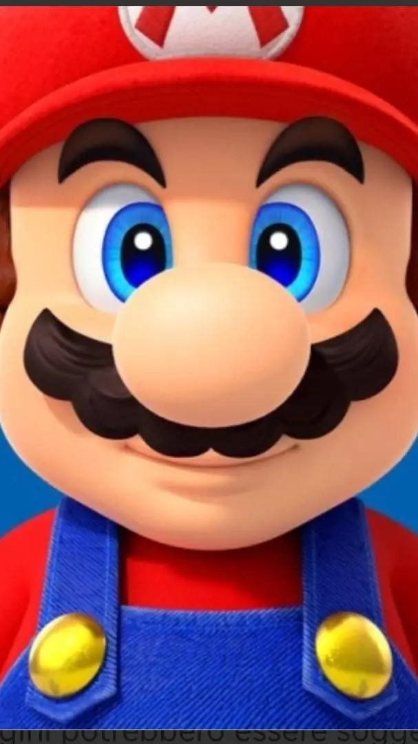 ai character: Super Mario background