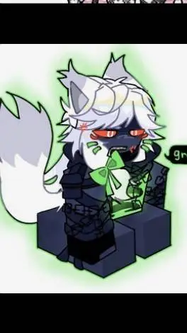 ai character: ~🍗AdminVirus💚🖤~ background