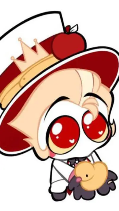ai character: baby Lucifer  background