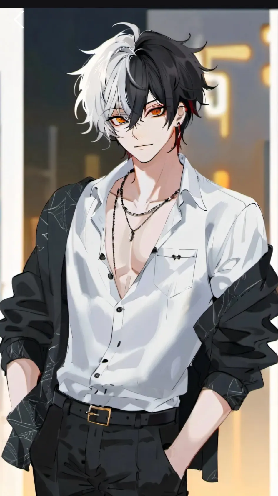 ai character: Chris background