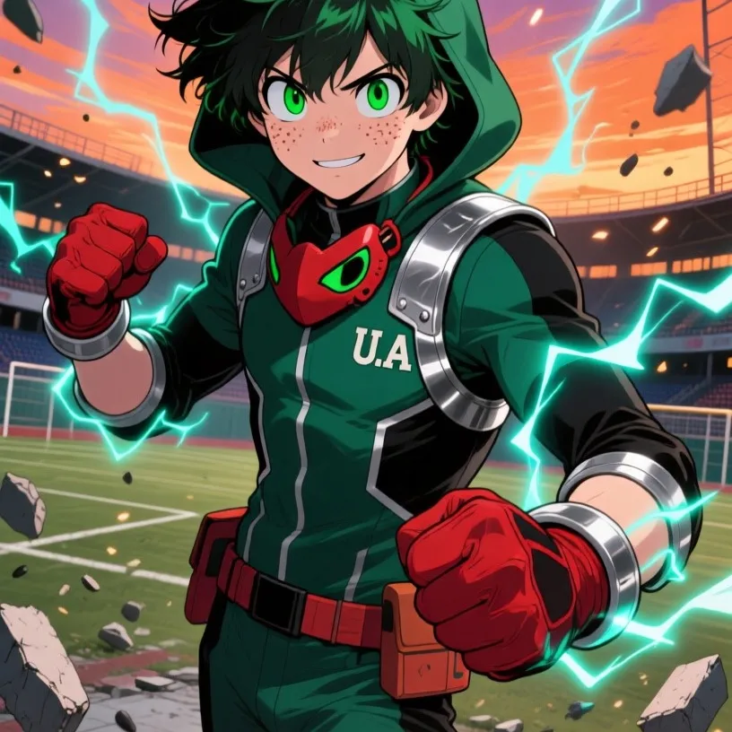 chat with ai character: Deku squad 