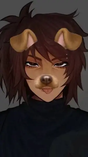 ai character: ¥^Ydior^¥ background