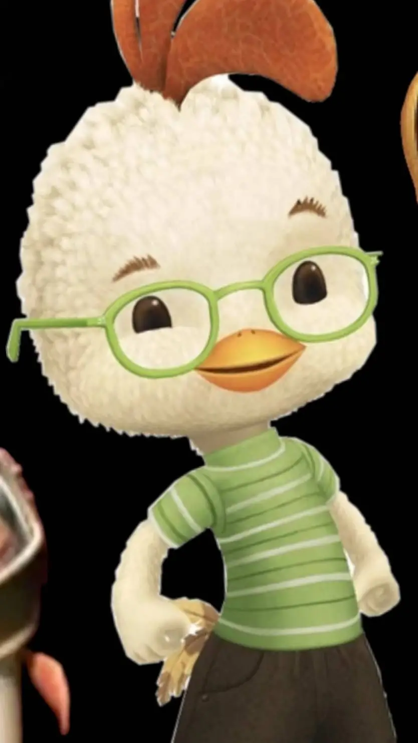 ai character: Chicken little :D background