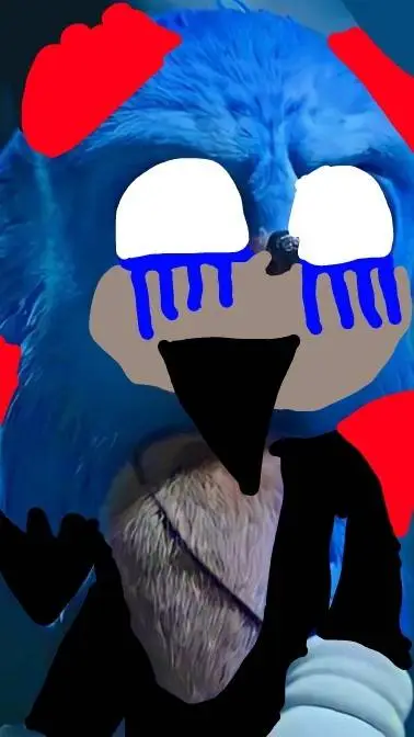 ai character: PIBBY SONIC background