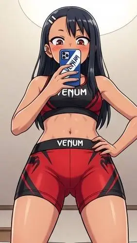 ai character: nagatoro evil background