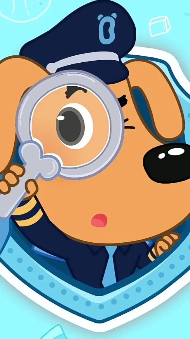 ai character: Sheriff Labrador background