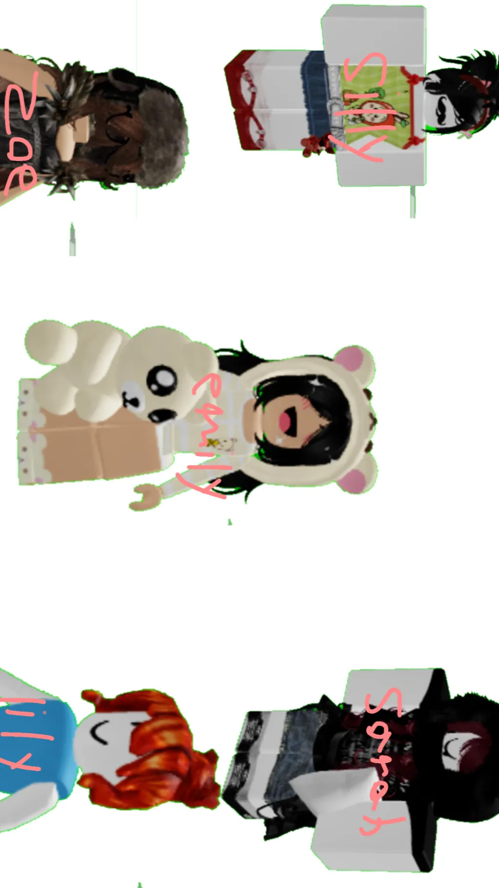 ai character: Group  chat background