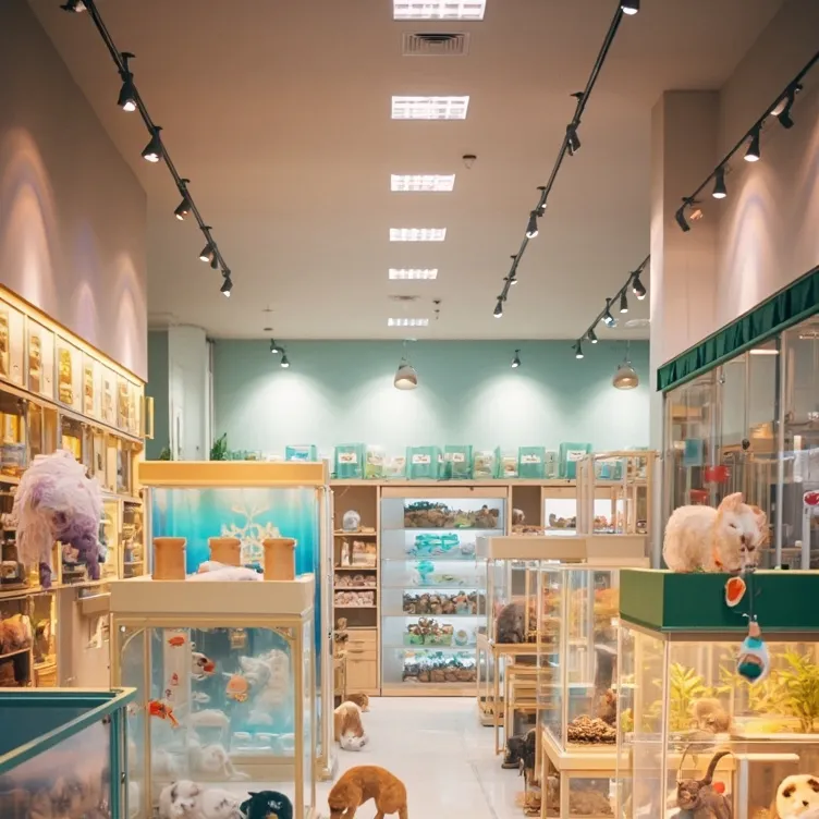 chat with ai character: Your pet store