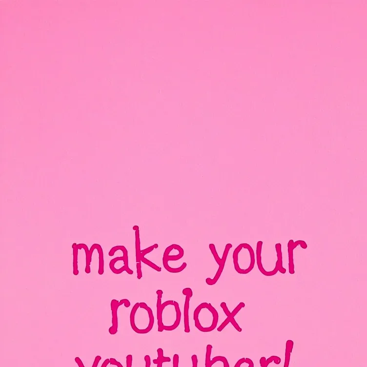 chat with ai character: Roblox YouTuber