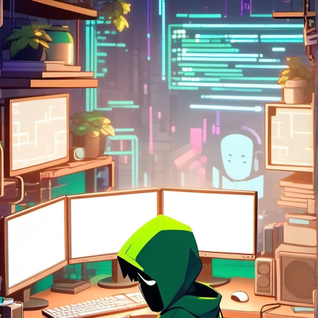 chat with ai character: Hacker Roblox 