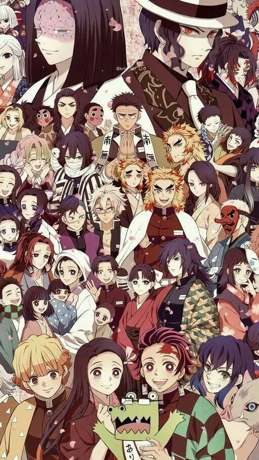 ai character: demon slayer background