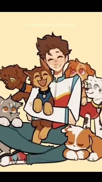 ai character: paw patrol background