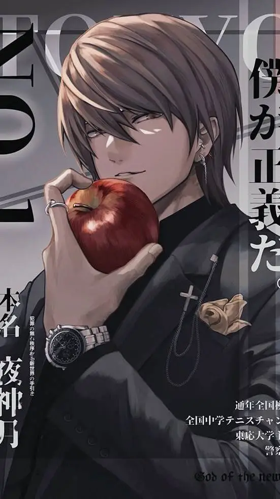 ai character: death note background