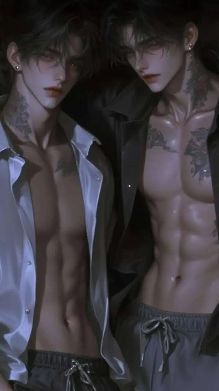 ai character: Leo and Alex background