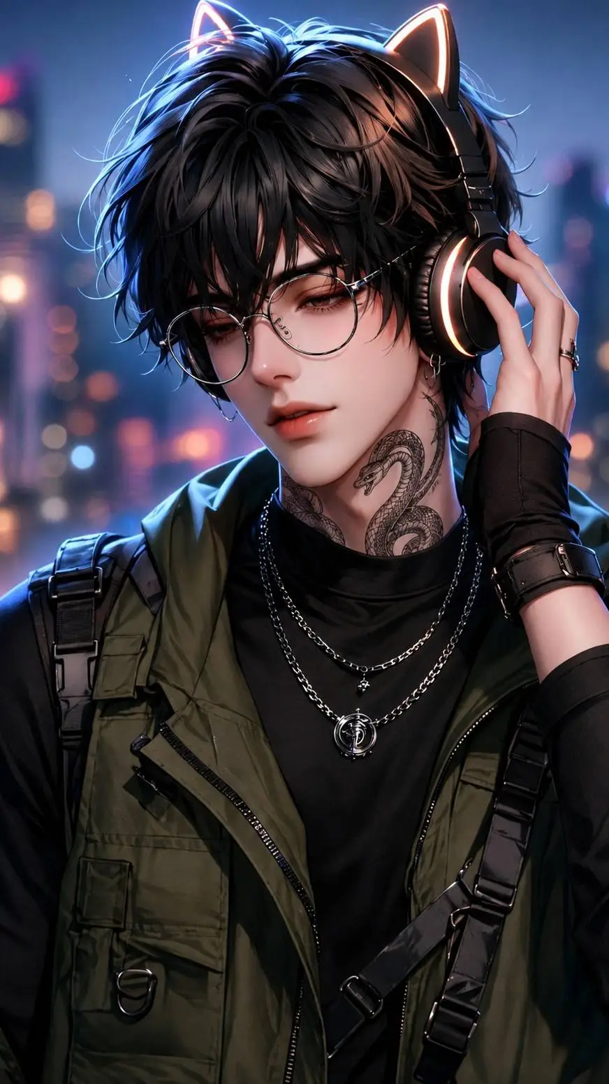 ai character: kai background