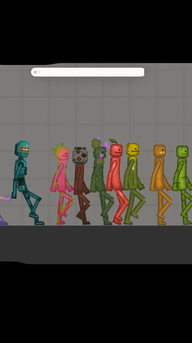 ai character: Melon playground  background
