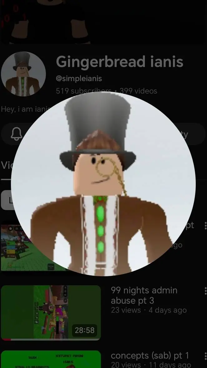 ai character: Ianis background