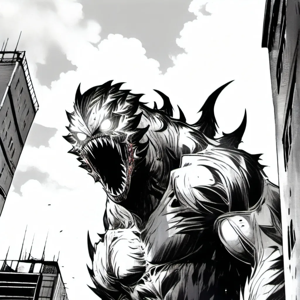 chat with ai character: Scary Godzilla 