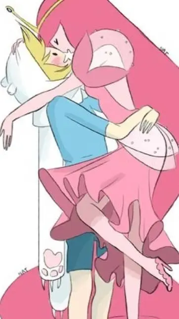 ai character: princess bubblegum background