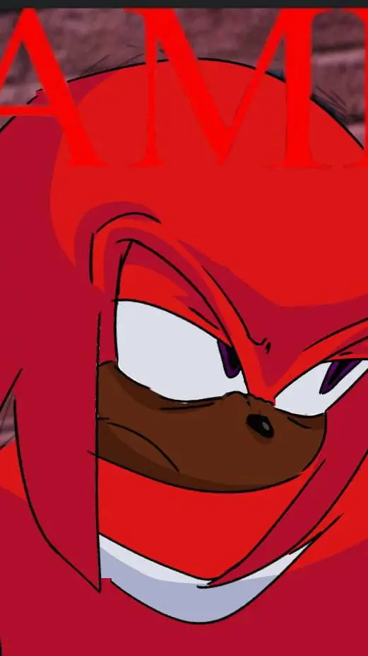 ai character: Knuckles background