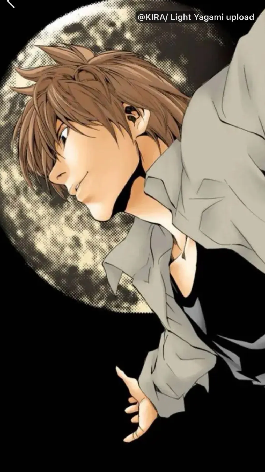 ai character: Light Yagami! background