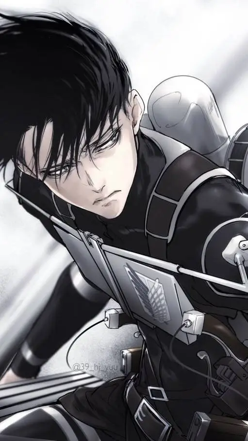 ai character: Levi ackerman! background