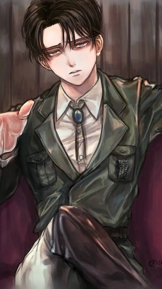 ai character: "Levi ackerman" background