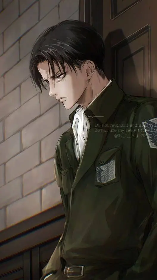 ai character: Levi Ackerman  background